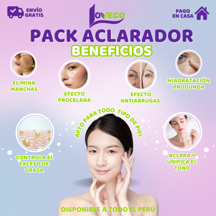 PACK ACLARADOR DE ARROZ