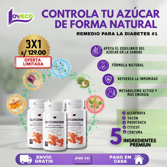GLYCONORM CONTROL AZÚCAR