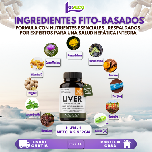DESINTOXICANTE NATURAL(LIVER CLEANSE DETOX )